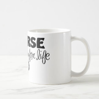 Mug Infirmière pendant la vie