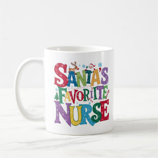 Mug - Infirmière - Père Noël