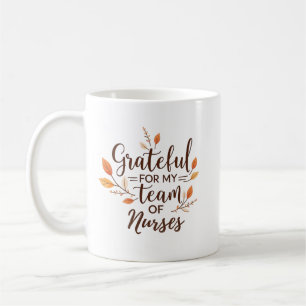 Mug Infirmière personnalisée reconnaissante envers mon