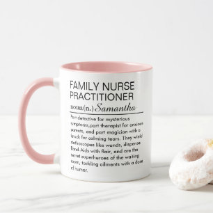Mug Infirmière praticienne spécialisée en soins famili