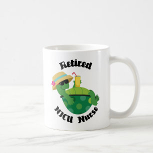 Mug Infirmière retraitée de Nicu (tortue)