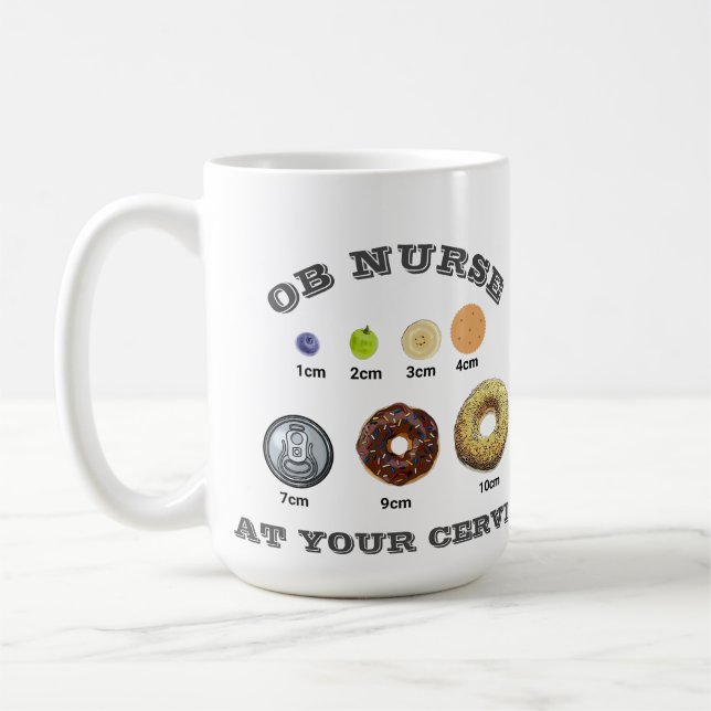 Mug Infirmière/sage-femme/obstétriqueGynécologue (Gauche)