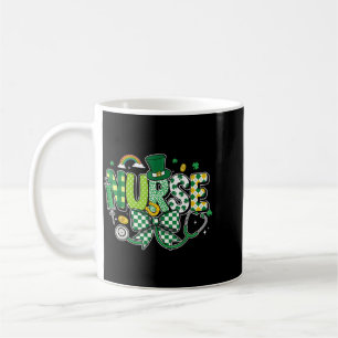 Mug Infirmière St Patrick Cute Stethoscope RN Soins In