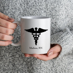 Mug Infirmière sur mesure Dre Infirmière critique Prés