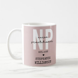 Mug Infirmière sur mesure Praticien NP Graduation Cade