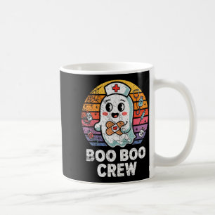 Mug Infirmières Halloween Équipe de Boo Boo Rétro Vint