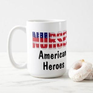 Mug Infirmières, héros américains