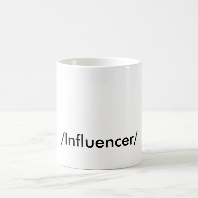 MUG 'INFLUENCER " (Centre)