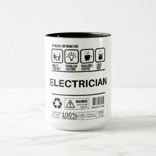 Mug Informations amusantes sur la manipulation des éle
