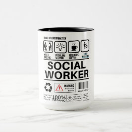 Mug Informations amusantes sur le traitement des trava