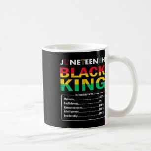 Mug Informations nutritionnelles du roi noir africain