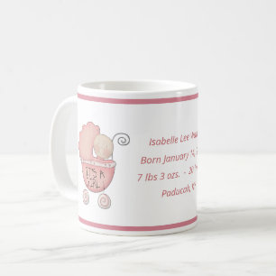 Mug Informations sur la naissance d'une nouvelle petit