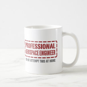 Mug Ingénieur aérospatial professionnel