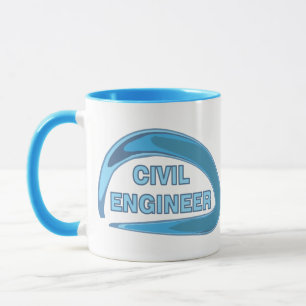 Mug Ingénieur civil bleu