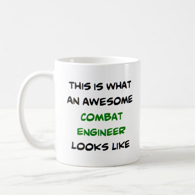 Mug ingénieur de combat, génial (Gauche)