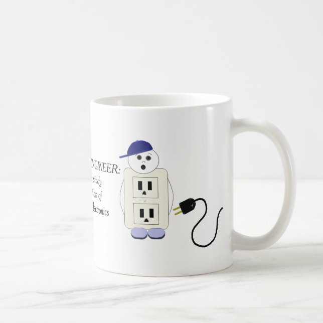 Mug Ingénieur électricien (Droite)