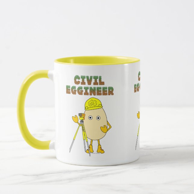 Mug Ingénieur ingénieur ingénieur civil (Gauche)
