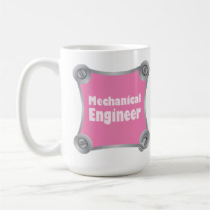 Mug Ingénieur mécanique rose
