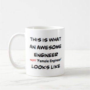 Mug ingénieur pas ingénieur femme, génial