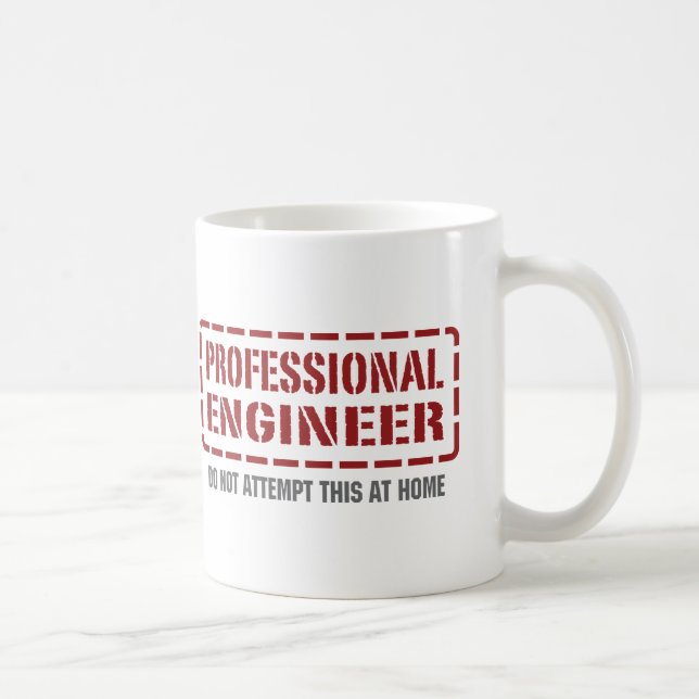 Mug Ingénieur professionnel (Droite)