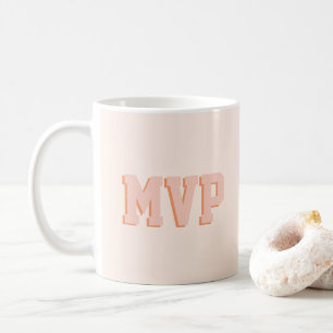 Mug Initiales Monogrammes d'impression mûre modernes p