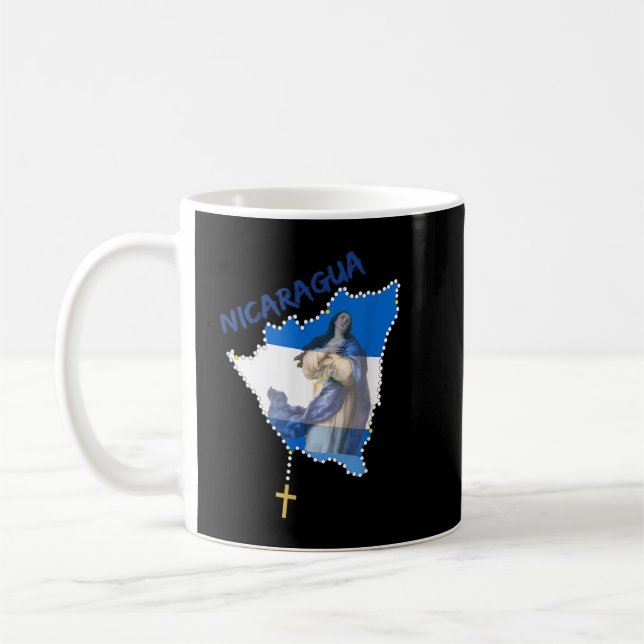 Mug Inmaculada Concepción De Maria Nicaragua Camiseta (Gauche)