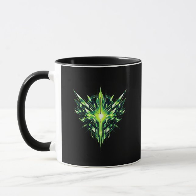 Mug Inner Fire Seal Motivational Spiritual Symbol (Gauche)