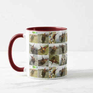 Mug Insecte : Collage de photo d'insecte de scarabée