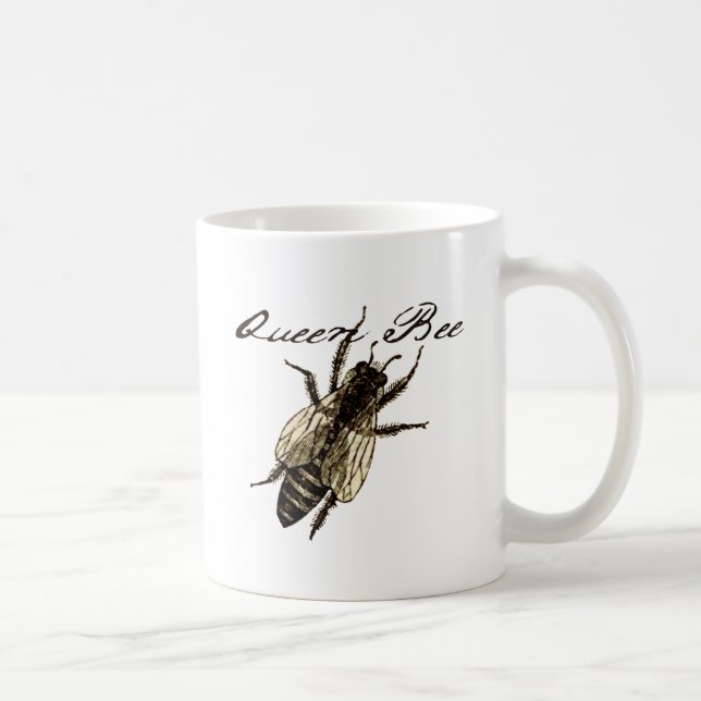 Mug Insecte de la faune de l'abeille Queen (Droite)