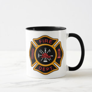 Mug Insigne de corps de sapeurs-pompiers