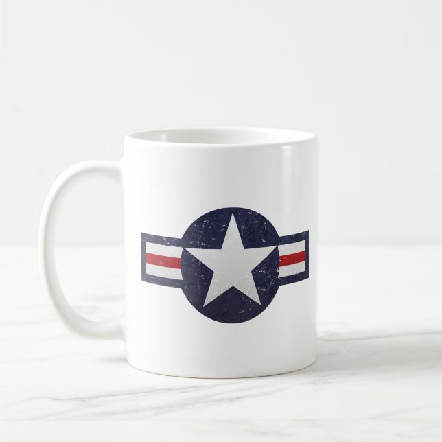 Mug Insigne de la Roundel nationale de l'aviation mili (Gauche)