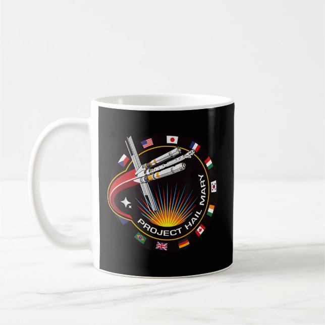 Mug Insigne de mission spatiale (Gauche)