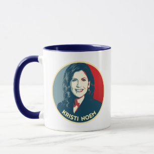 Mug INsigne de propagande KRISTI NOEM