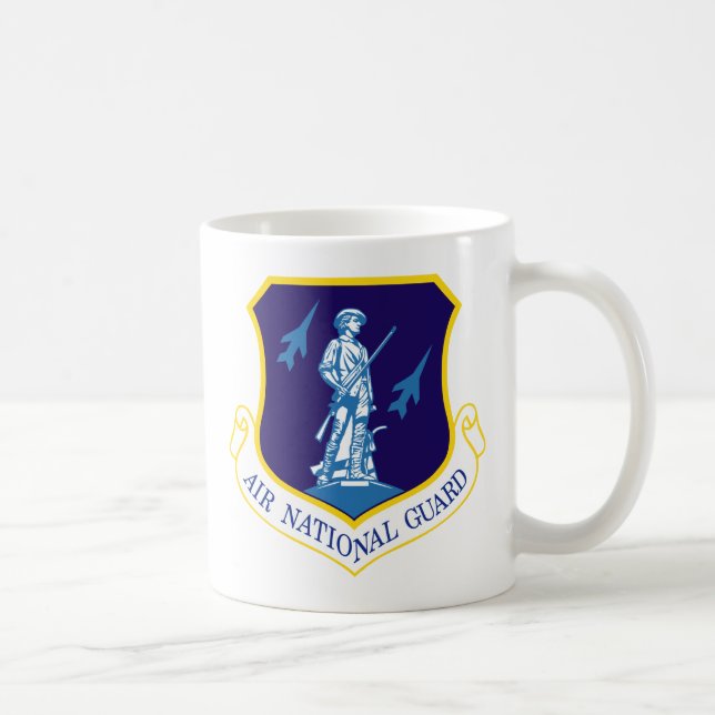 Mug Insignes de garde nationale d'air (Droite)