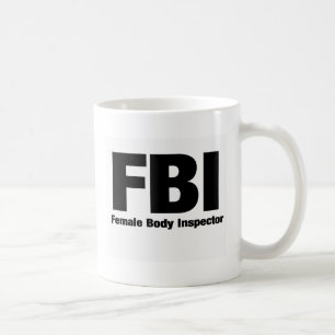 Mug Inspecteur de corps féminin