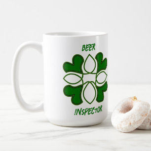 Mug Inspecteur de la bière St patrick Croix celtique e