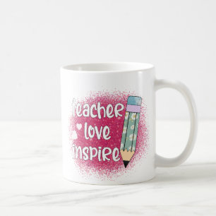 Mug Inspiration d'amour de l'enseignant - Parties scin