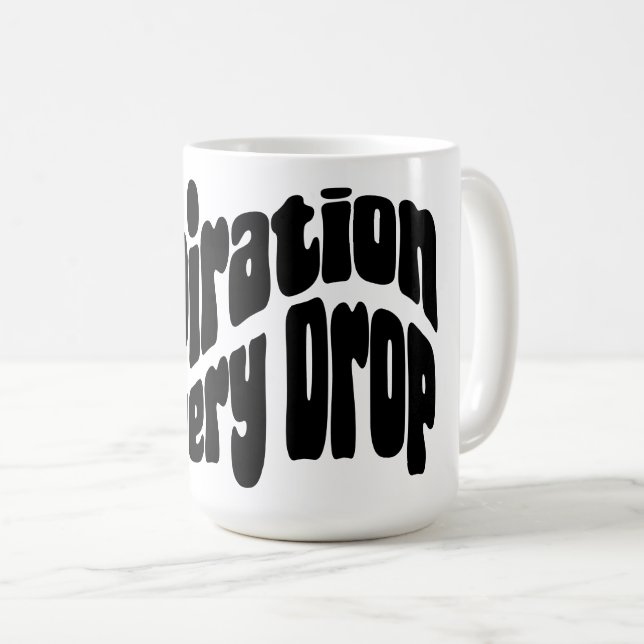 Mug Inspiration Dans Chaque Drop (Devant droit)