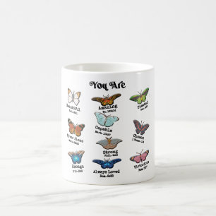 Mug Inspiration de la Bible Papillon Sublimation/Scrip