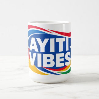 Mug Inspiration de vibrations colorées d'Ayiti