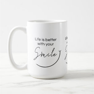 Mug Inspirational Minimalist Typography Quote Gift