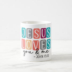 Mug Inspirationnel Jésus t'aime