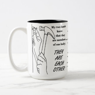 Mug Inspirationnel - Mes mains