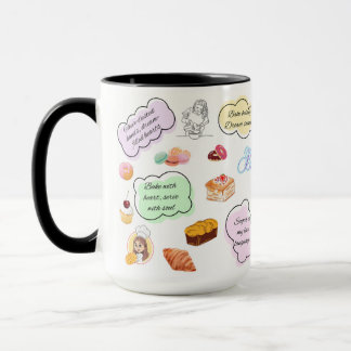 MUG INSPIRATIONNEL POUR CHEFS/BAIGNOIRES DE PÂTISS