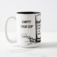 Mug Inspirationnel - Videz votre tasse