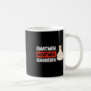 Mug Inspirez Expirez Ignorez Yoga Drôle de Lama