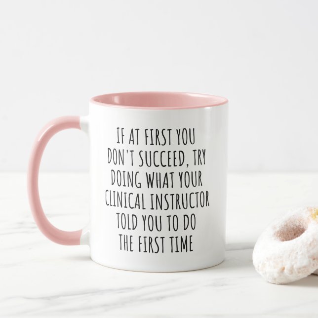 Mug Instructeur clinique (Avec donut)