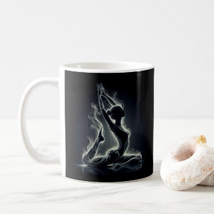 Mug Instructeur de Yoga Reiki Pose King Pigeon à une j