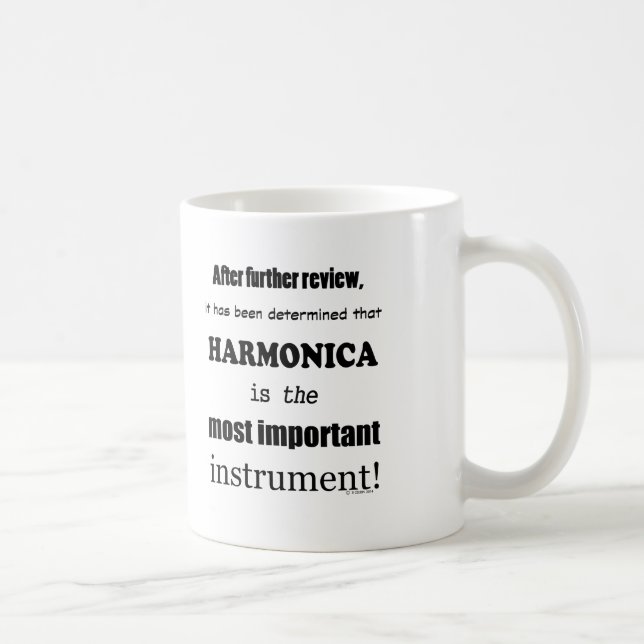 Mug Instrument Harmonica le plus important (Droite)