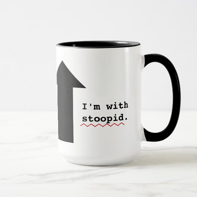 Mug Insultes drôles Im avec le contrôle de charme (Droite)
